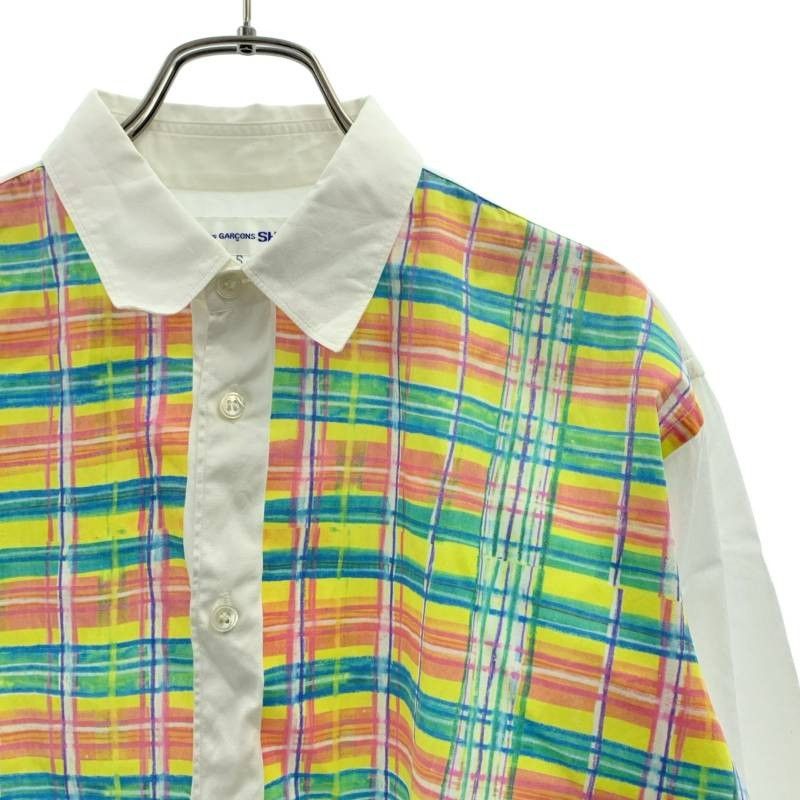 Comme des Garcons COMME des GARCONS SHIRT | Cotton Print Regular Collar Shirt Size US S / EU 44-46 / 1 - 2 Thumbnail