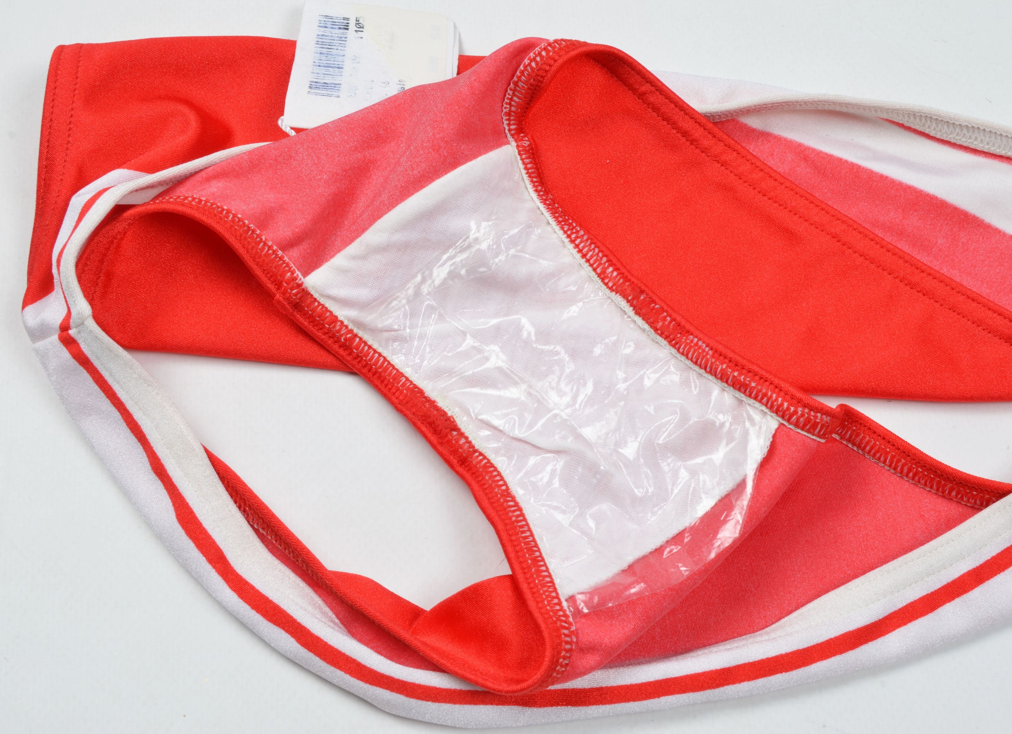 Krizia Vintage Krizia 80's Striped Bikini Swimwear Set Beachwear Size ONE SIZE - 10 Thumbnail