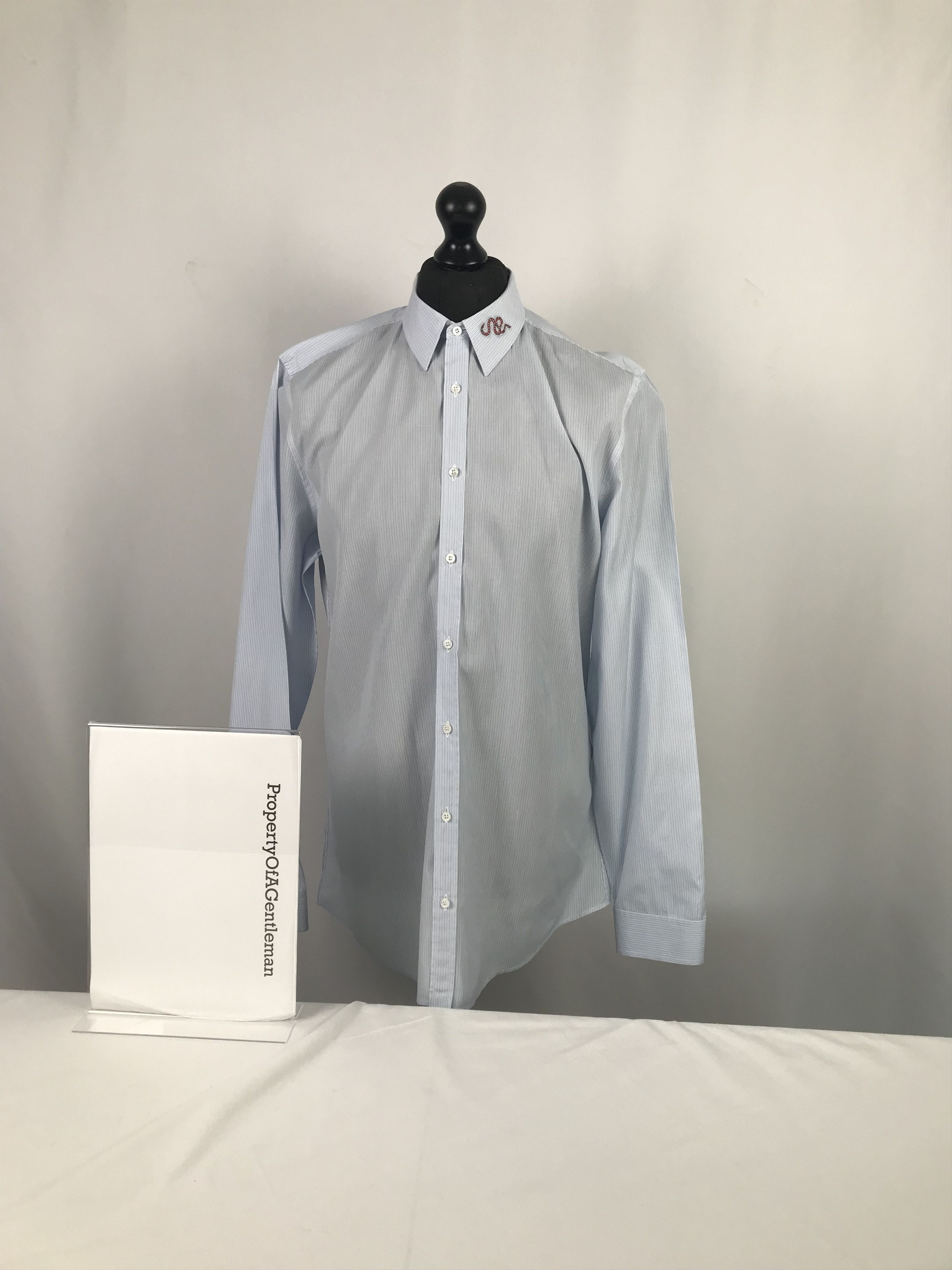 Gucci Gucci Snake Embroidered Shirt Size US L / EU 52-54 / 3 - 3 Thumbnail