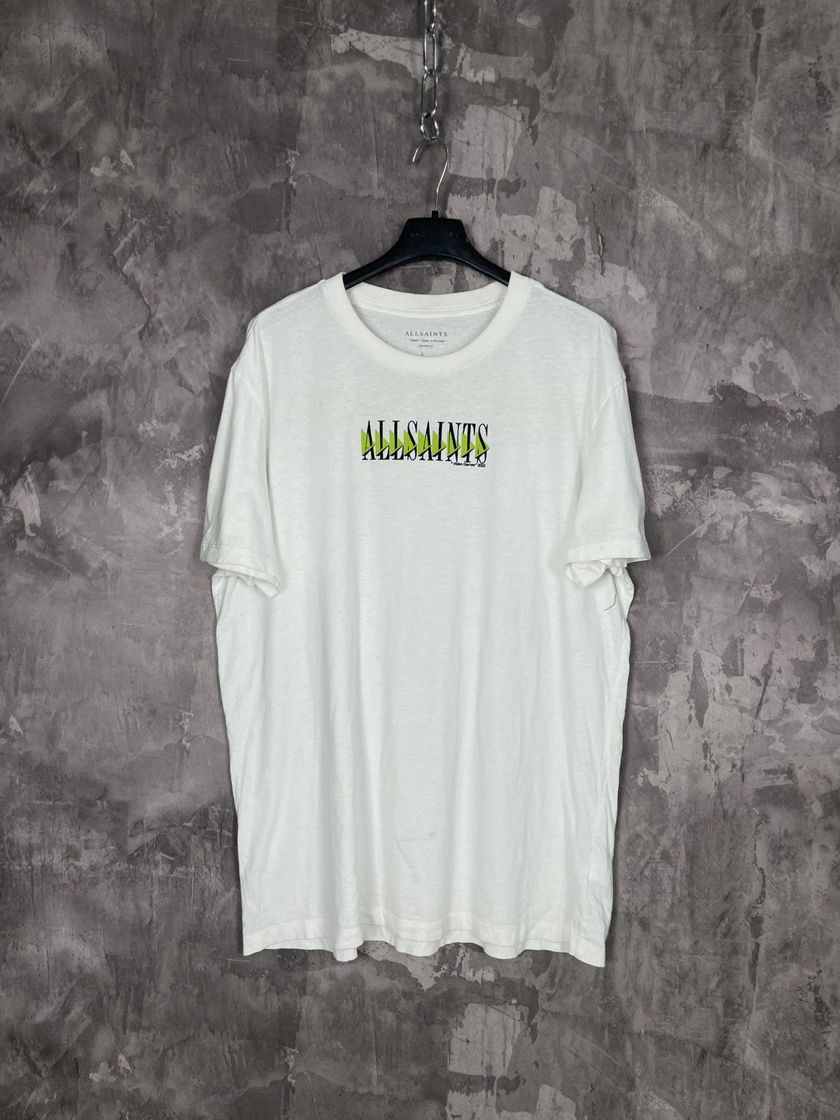 Allsaints ALLSAINTS T-shirt Big LOGO Y2K “Video Games” Streetwear Size US M / EU 48-50 / 2 - 2 Thumbnail