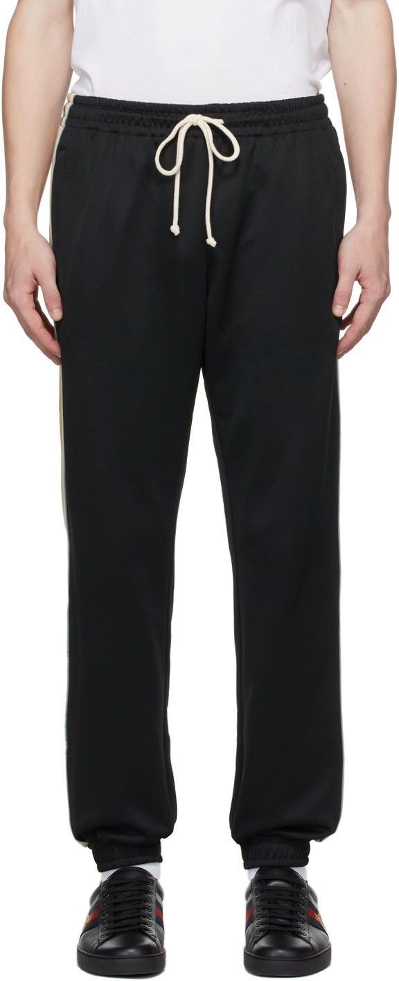 Gucci Gucci black technical jersey joggers Pants Size US 30 / EU 46 - 5 Thumbnail