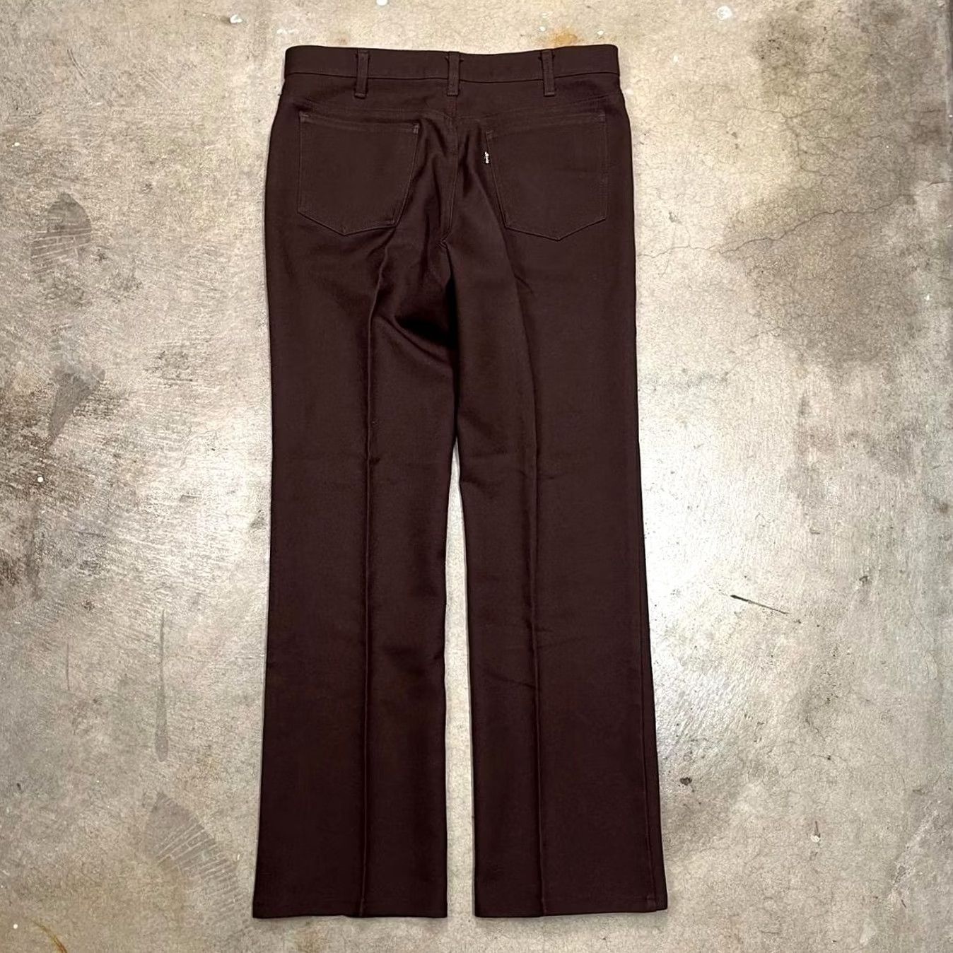 Levi's VINTAGE Levi's pants dress slacks brown USA 70s 36x32 made in Size US 36 / EU 52 - 3 Thumbnail