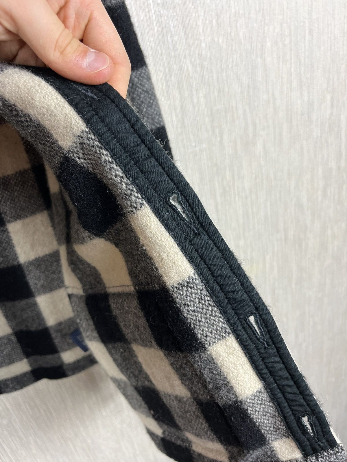 Flannel × Ralph Lauren × Vintage Vintage Ralph Lauren cropped wool plaid flannel jacket shirt Size US M / EU 48-50 / 2 - 25 Thumbnail