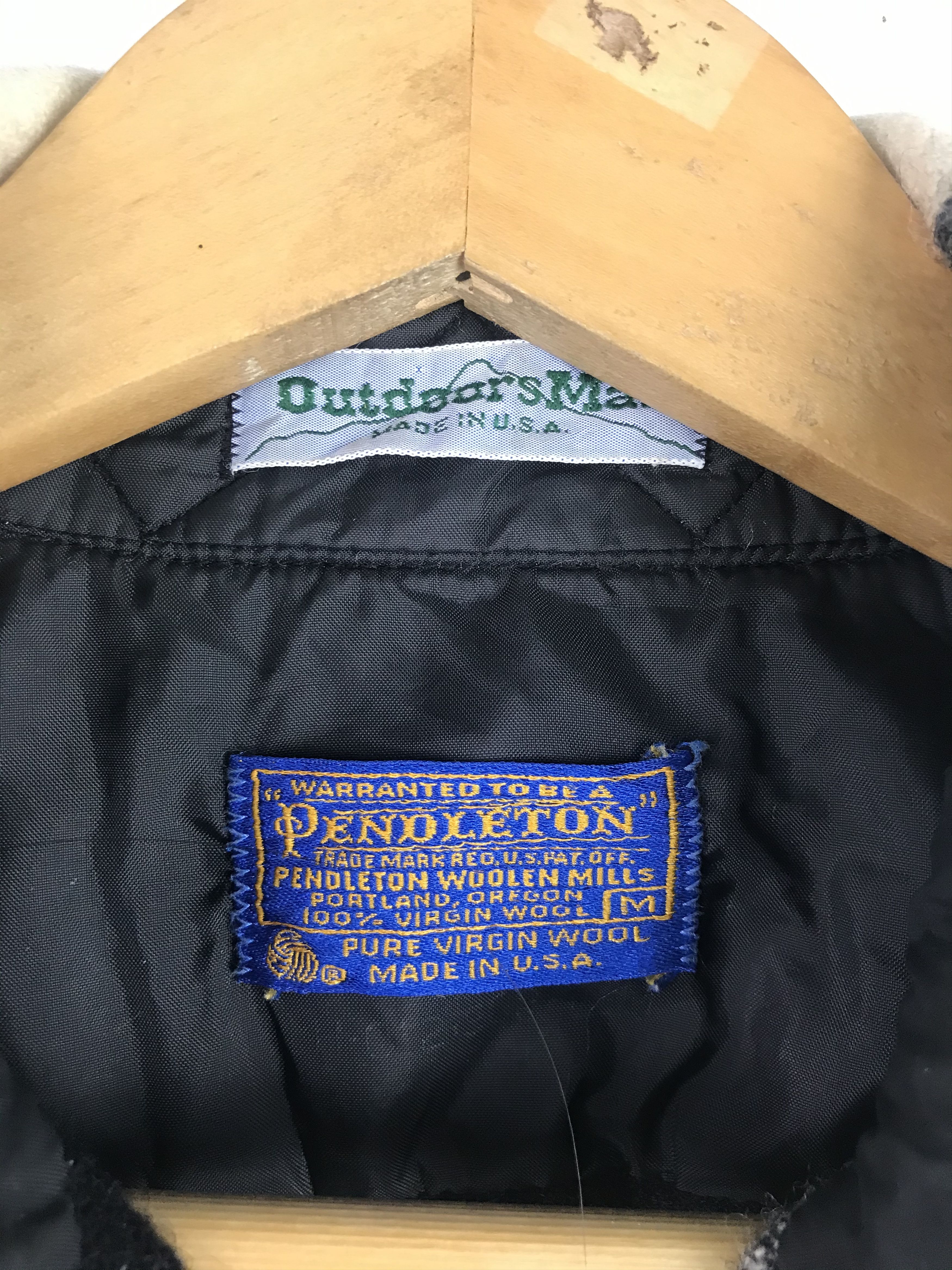Flannel × Pendleton Vintage Pendleton Checkered Box Design Flannel Size US M / EU 48-50 / 2 - 4 Thumbnail