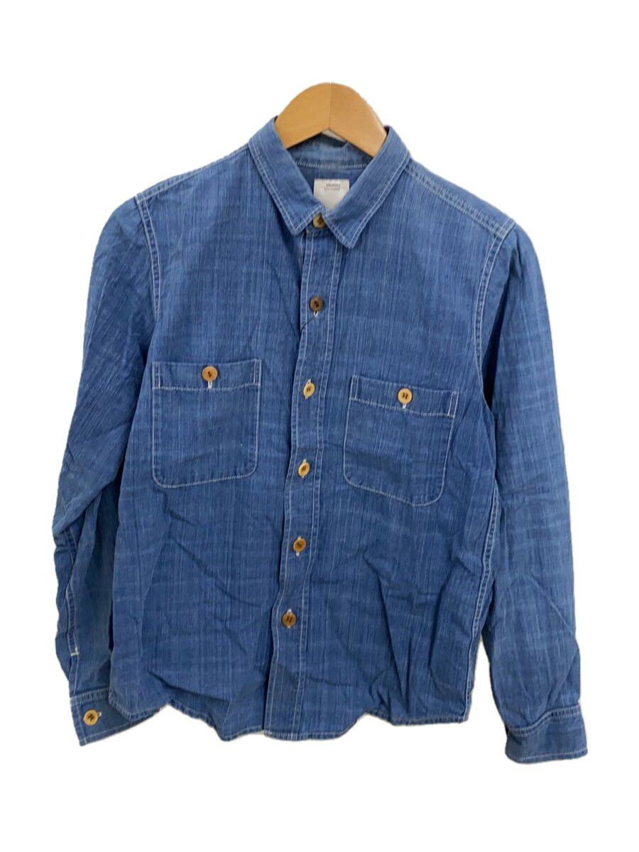 Visvim Blue Cotton Long Sleeve Shirt Size US S / EU 44-46 / 1 - 1 Thumbnail