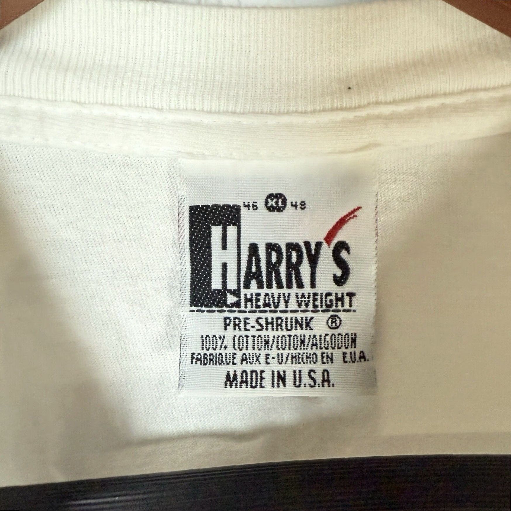 Vintage VINTAGE Roadkill Cafe Harry's Heavy Weight White Tee Single Stitch Mens XL USA Size US XL / EU 56 / 4 - 4 Thumbnail