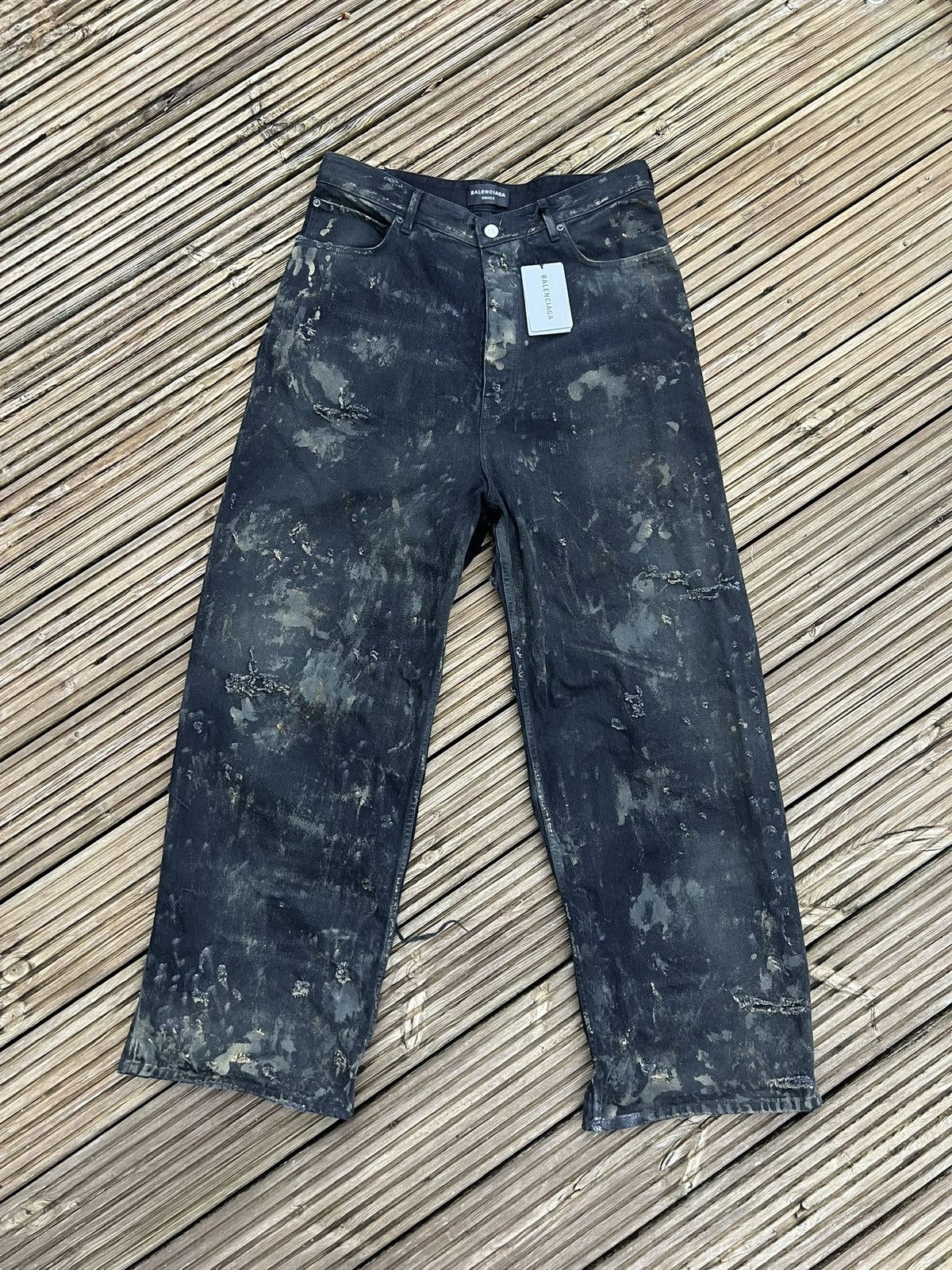 Balenciaga Balenciaga Runway Jeans Size US 34 / EU 50 - 6 Thumbnail
