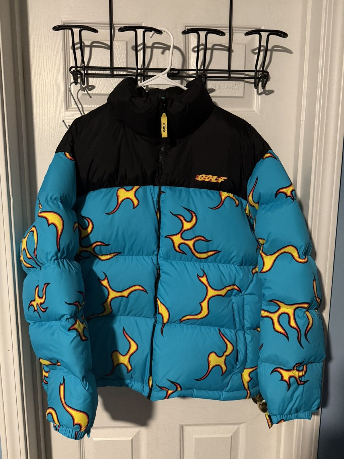 Golf Wang Flame Puffer | Grailed