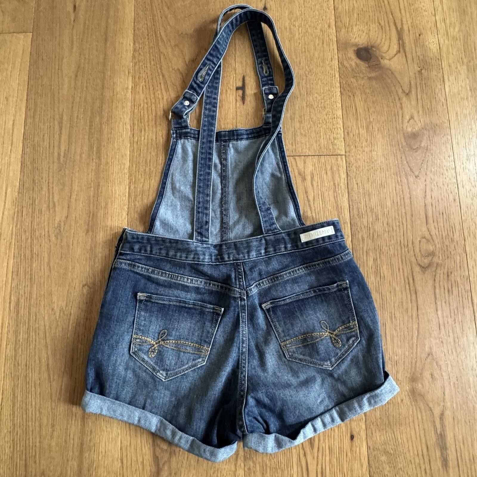 Other Denizen from Levi's XS Denim Shortalls Overalls Size 26" / US 2 / IT 38 - 2 Thumbnail