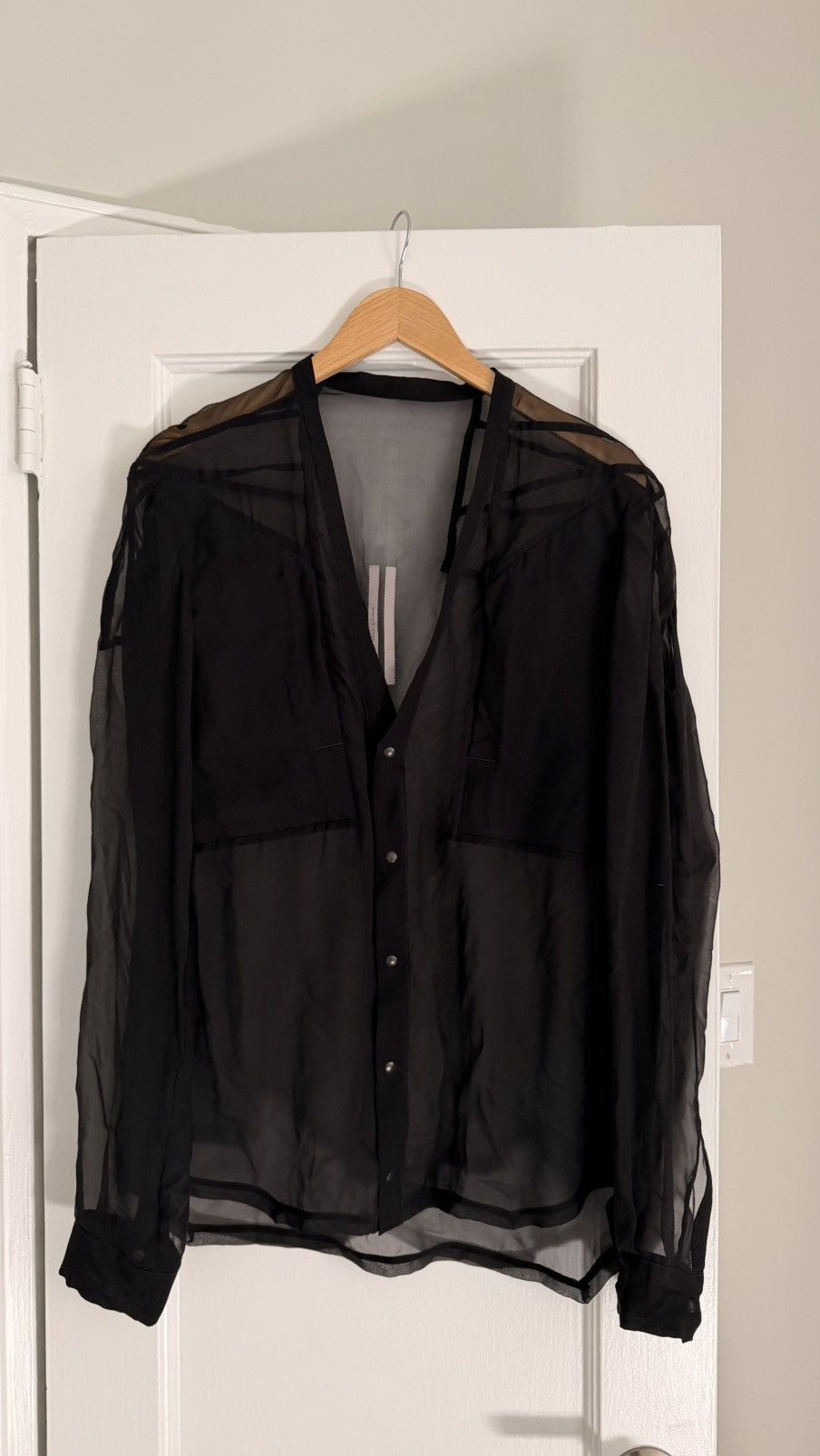 Rick Owens Rick Owens Larry Fogpocket Silk Shirt Size US M / EU 48-50 / 2 - 3 Thumbnail