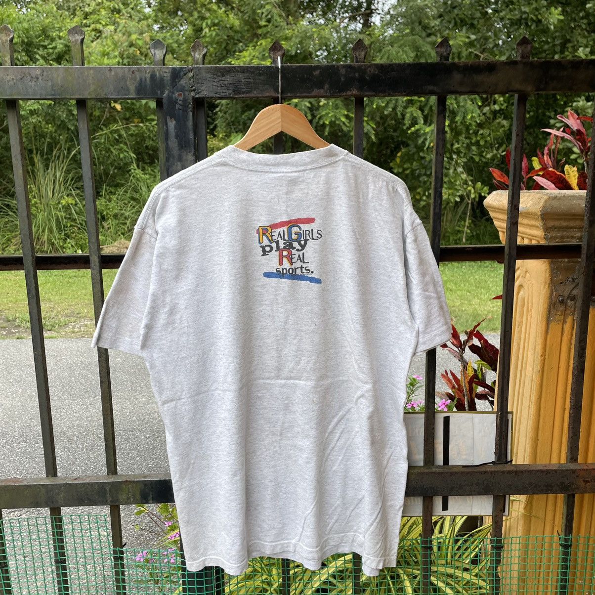 Vintage 🔥Vintage 1998 Real Girl Play Sports Promo Tee Size US XL / EU 56 / 4 - 2 Thumbnail