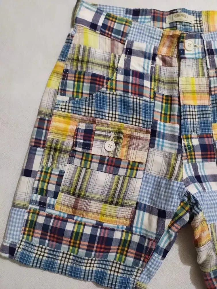 Big John × Japanese Brand PATCHWORK SHORT PANTS BY BROWNY X BIG JOHN BEAUTIFUL PANTS Size US 28 / EU 44 - 2 Thumbnail