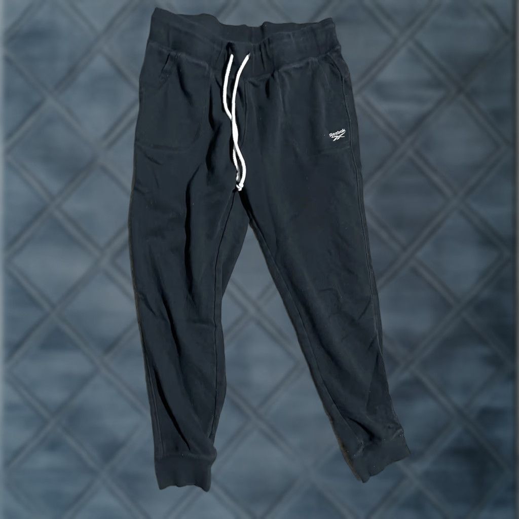 Reebok Reebok Sweatpants Women M Black Womens Size 32" / US 10 / IT 46 - 1 Thumbnail