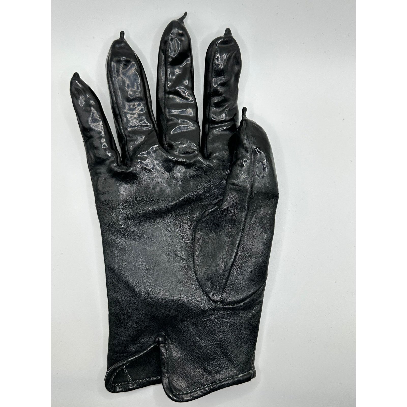 Carol Christian Poell Carol Christian Poell drip leather gloves Size ONE SIZE - 4 Thumbnail