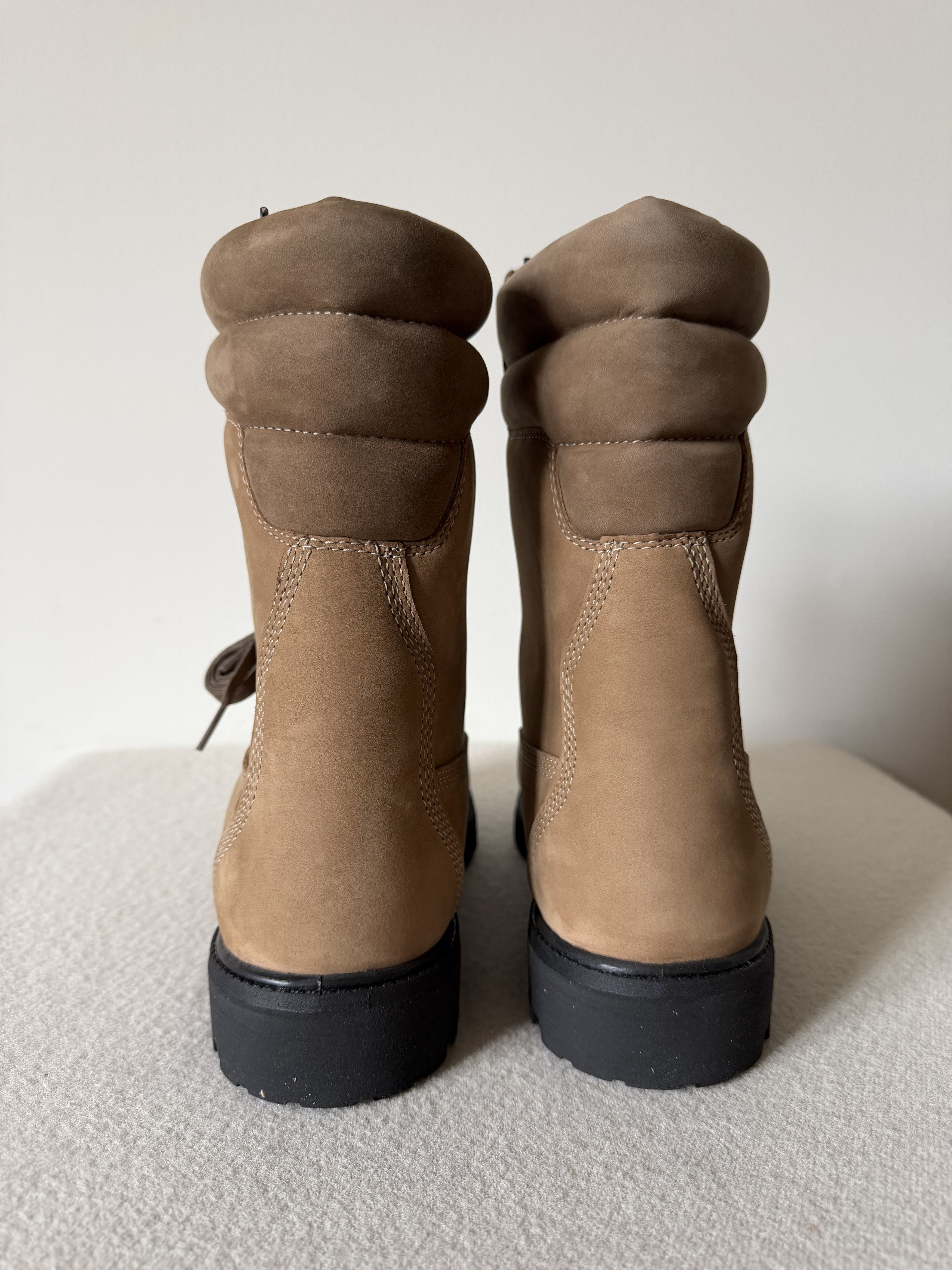 Timberland Timblerand Premium Waterproof Super Boots in Beige Nubuck Size US 9 / EU 42 - 5 Thumbnail