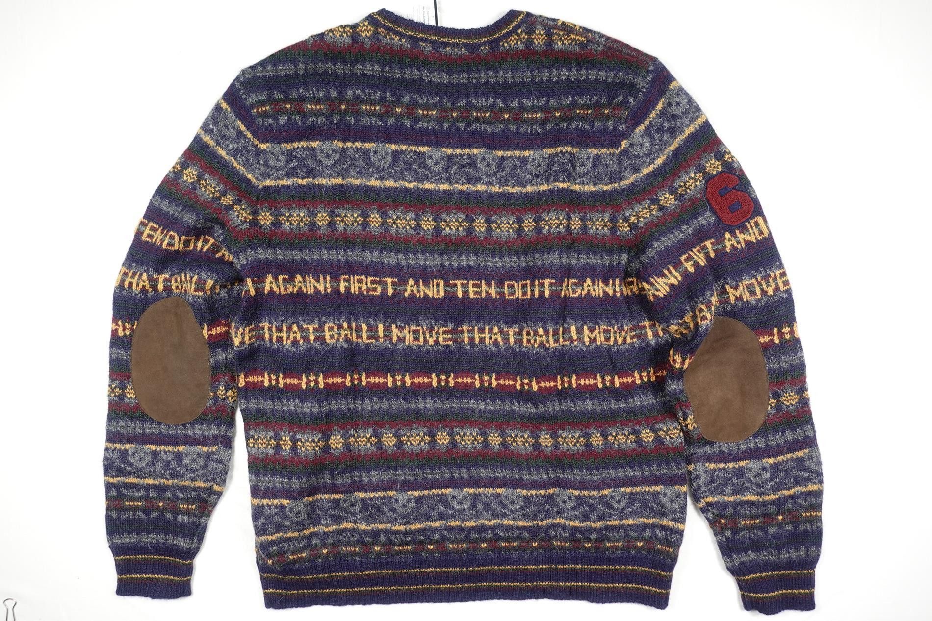 Polo Ralph Lauren Polo Ralph Lauren Sweater Letterman Rugby Fair Isle NWT XL Size US XL / EU 56 / 4 - 2 Thumbnail