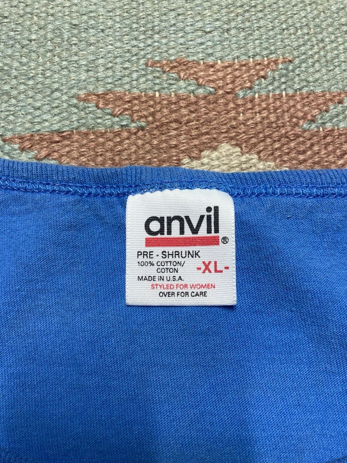 Vintage 90s tank top shirt Marit Lee Kucera dog folk art animal XL Size US XL / EU 56 / 4 - 5 Thumbnail