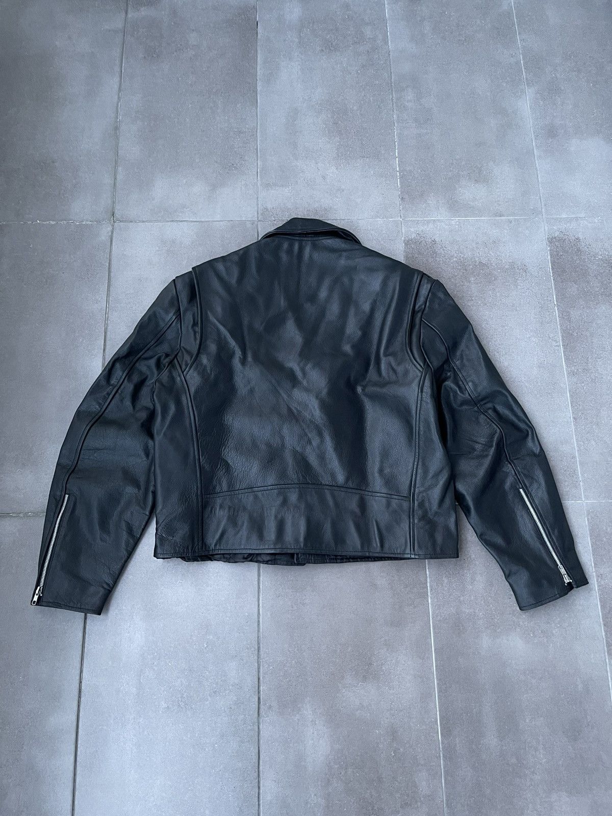 Leather Vintage Highway Black Racing Real Cow Leather Biker Jacket Size US L / EU 52-54 / 3 - 10 Thumbnail