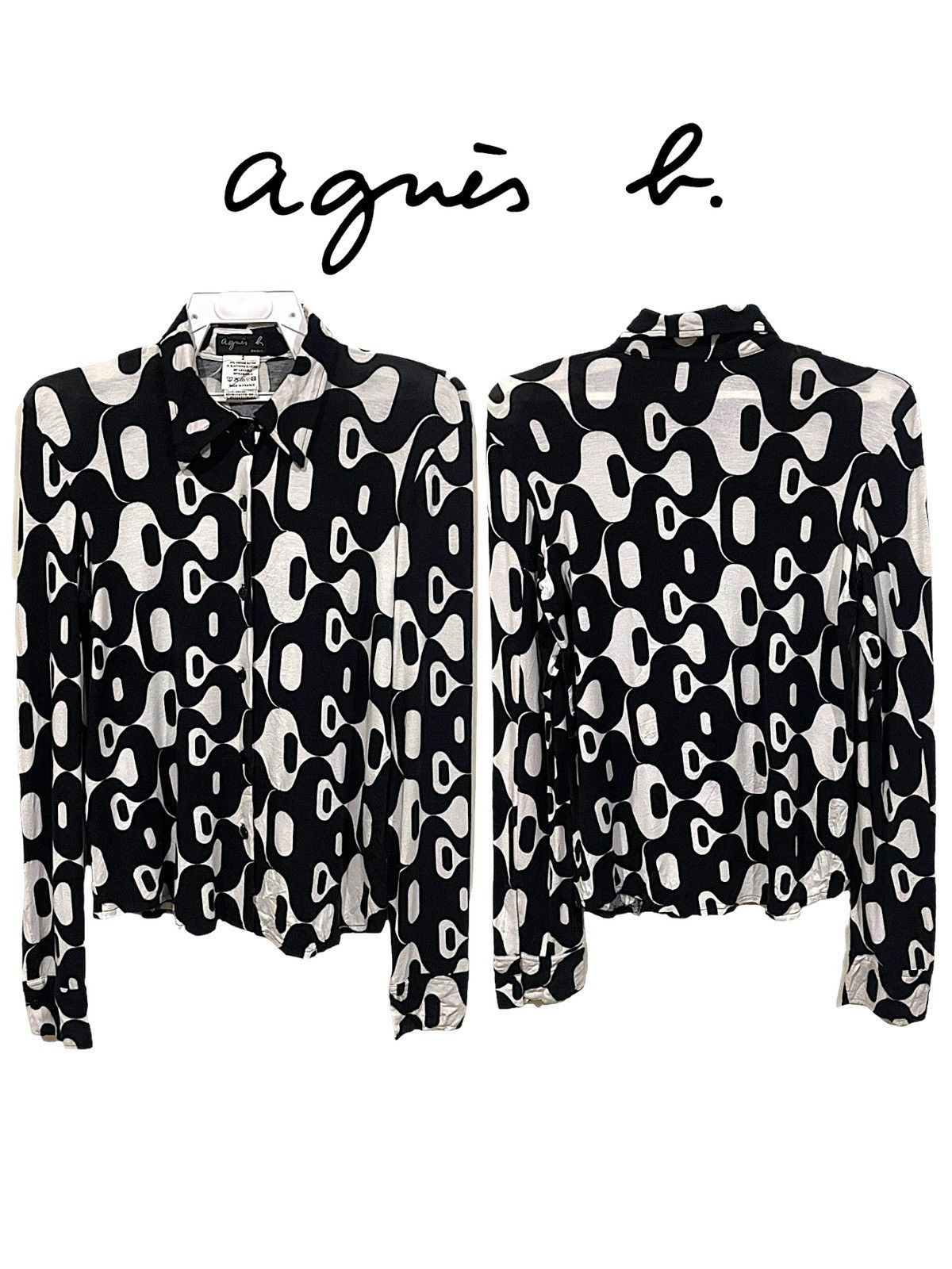 agnes b. 90s Agnes B. Beautiful Shirts Size S / US 4 / IT 40 - 1 Thumbnail