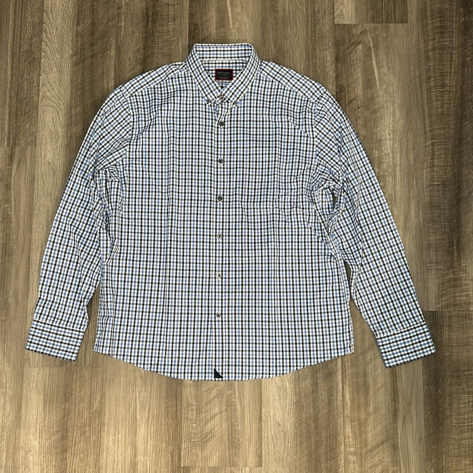 UNTUCKit Untuckit Simmons Long Sleeve Button Down - XL Size US XL / EU 56 / 4 - 2 Thumbnail
