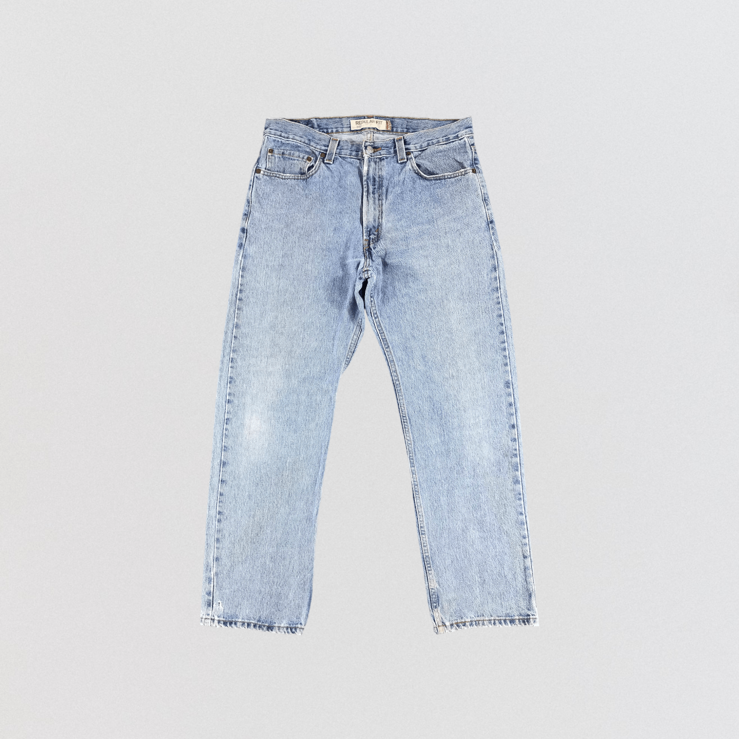 Levi's × Vintage Light Wash Vintage Levis 505 Jeans-JM1049 Size US 35 - 1 Thumbnail