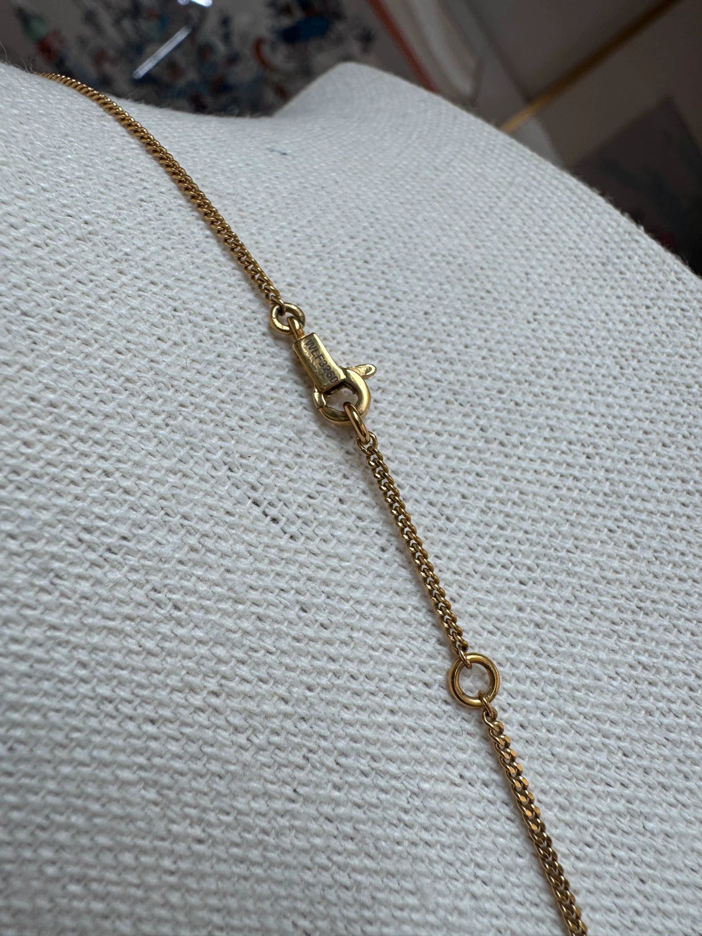 Celine CELINE H gold plated necklace 98new 41.5cm noacc Size ONE SIZE - 5 Thumbnail