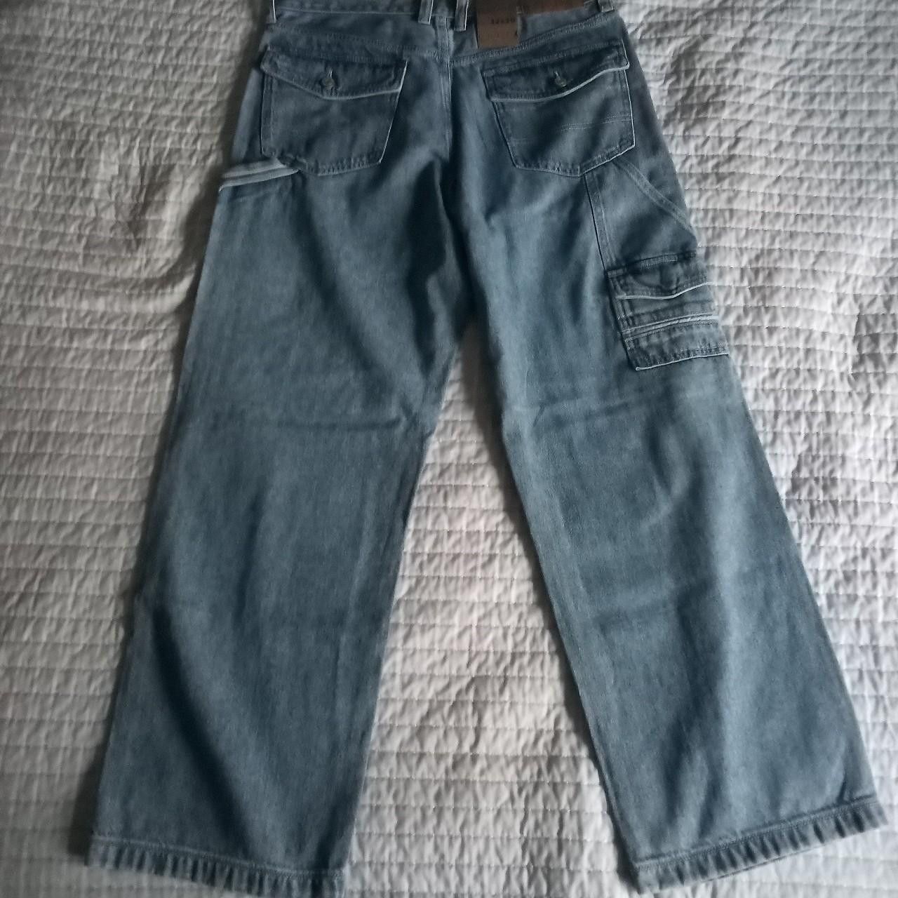 Pacsun PacSun Men's Baggy Skater Blue Jeans Size US 32 / EU 48 - 2 Thumbnail