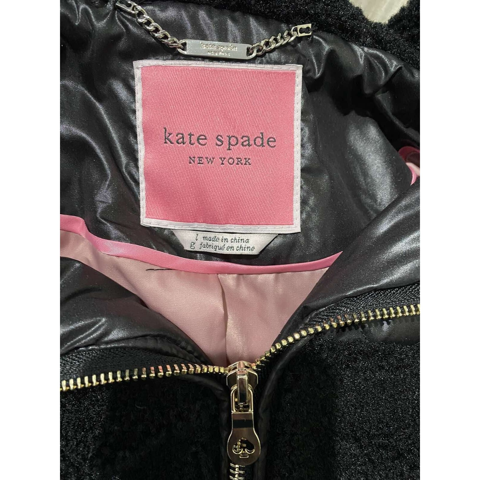 & Other Stories Kate Spade hooded mixed jacket coat size Large A001515 Size L / US 10 / IT 46 - 4 Thumbnail