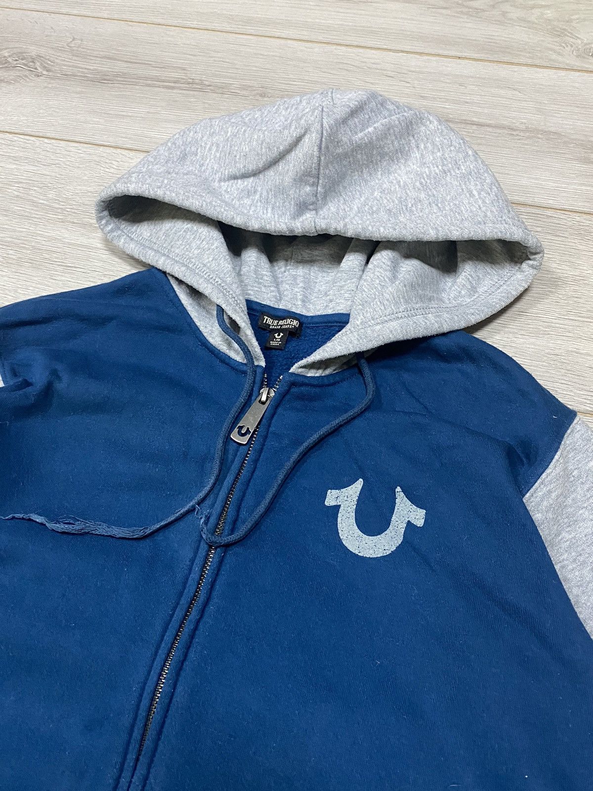True Religion True Religion horse shoe vintage big logo Buddha zip hoodie Size US L / EU 52-54 / 3 - 4 Thumbnail