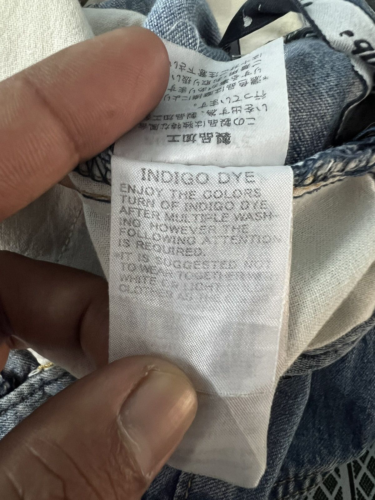 Issey Miyake 🔥 Mercibeaucoup MORE PATCHES issey miyake dyed Soft denim Size US 31 - 14 Thumbnail
