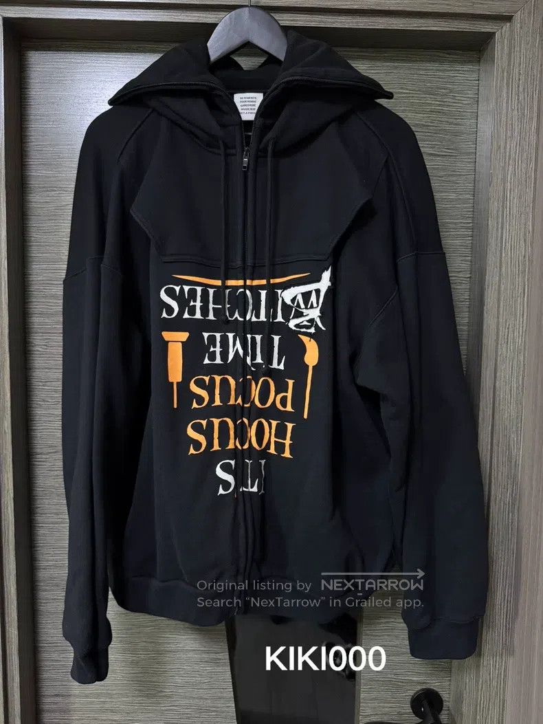 Vetements VETEMENTS Inverted Halloween Pumpkin Head High Neck Zip Sw Size US L / EU 52-54 / 3 - 1 Thumbnail