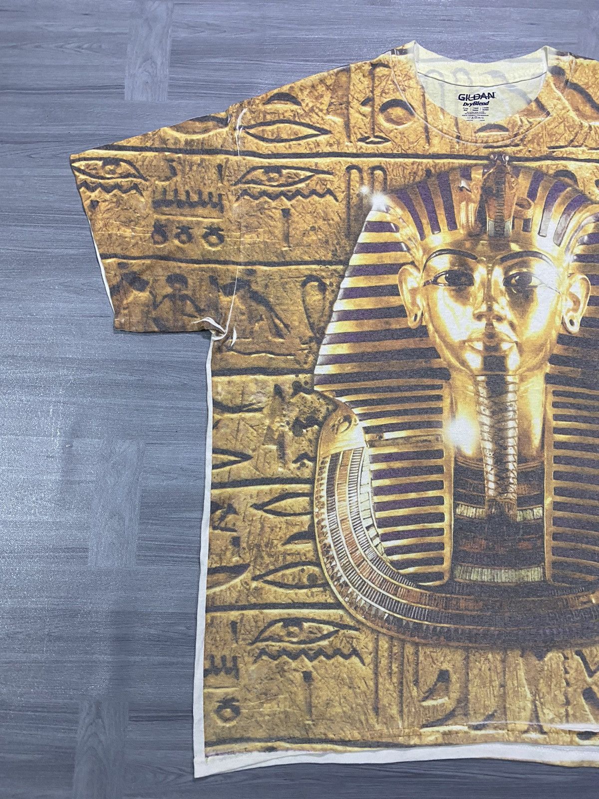 Vintage King Tut Egyptian Pharaoh Size US XL / EU 56 / 4 - 5 Thumbnail