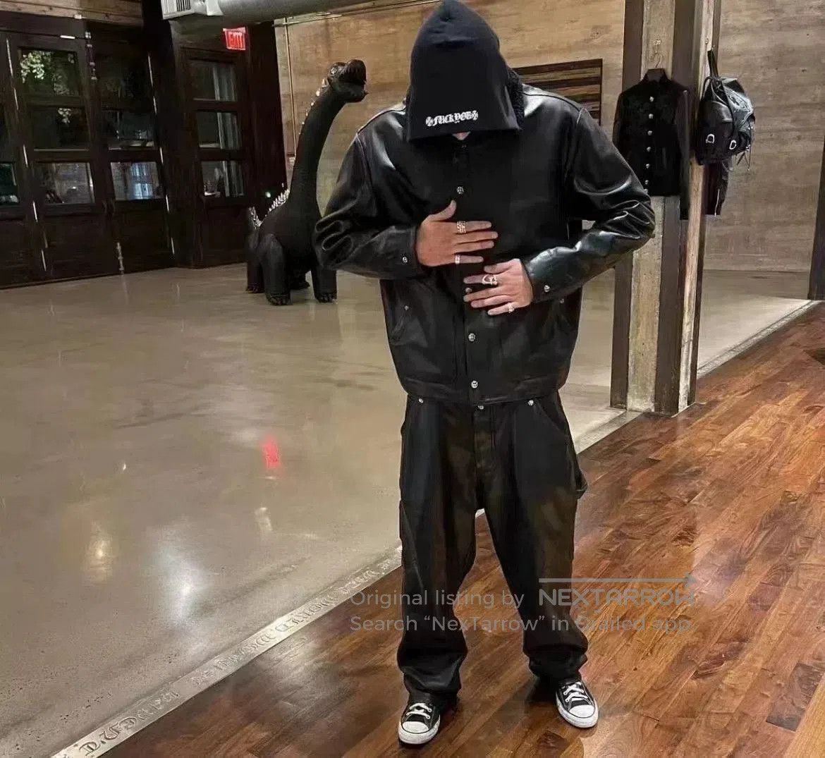Chrome Hearts Chrome Hearts Flerkne Carpenter Leather Pants. Size US 30 / EU 46 - 8 Thumbnail