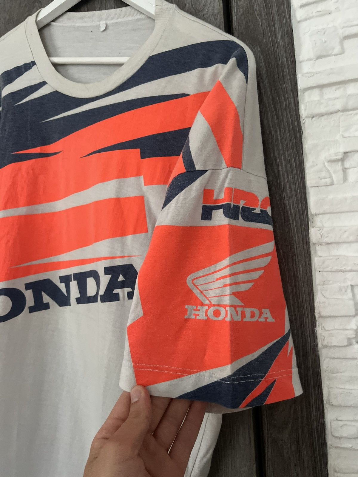 Honda Honda vintage HRC tee Size US XL / EU 56 / 4 - 2 Thumbnail