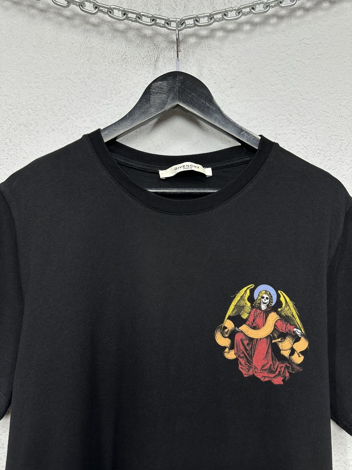 Givenchy Vintage Givenchy T-shirt Black Y2k Big Logo Size US M / EU 48-50 / 2 - 4 Thumbnail