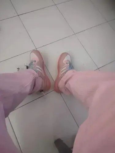 Other Classic Style Pink Straight Denim Trousers Size US 30 / EU 46 - 3 Thumbnail
