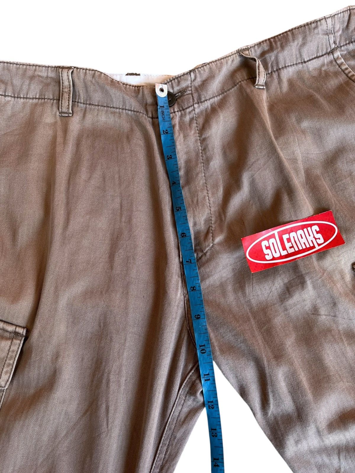 Yohji Yamamoto Vintage jorts Against All Risks Japan rare y2k Size US 36 / EU 52 - 8 Thumbnail