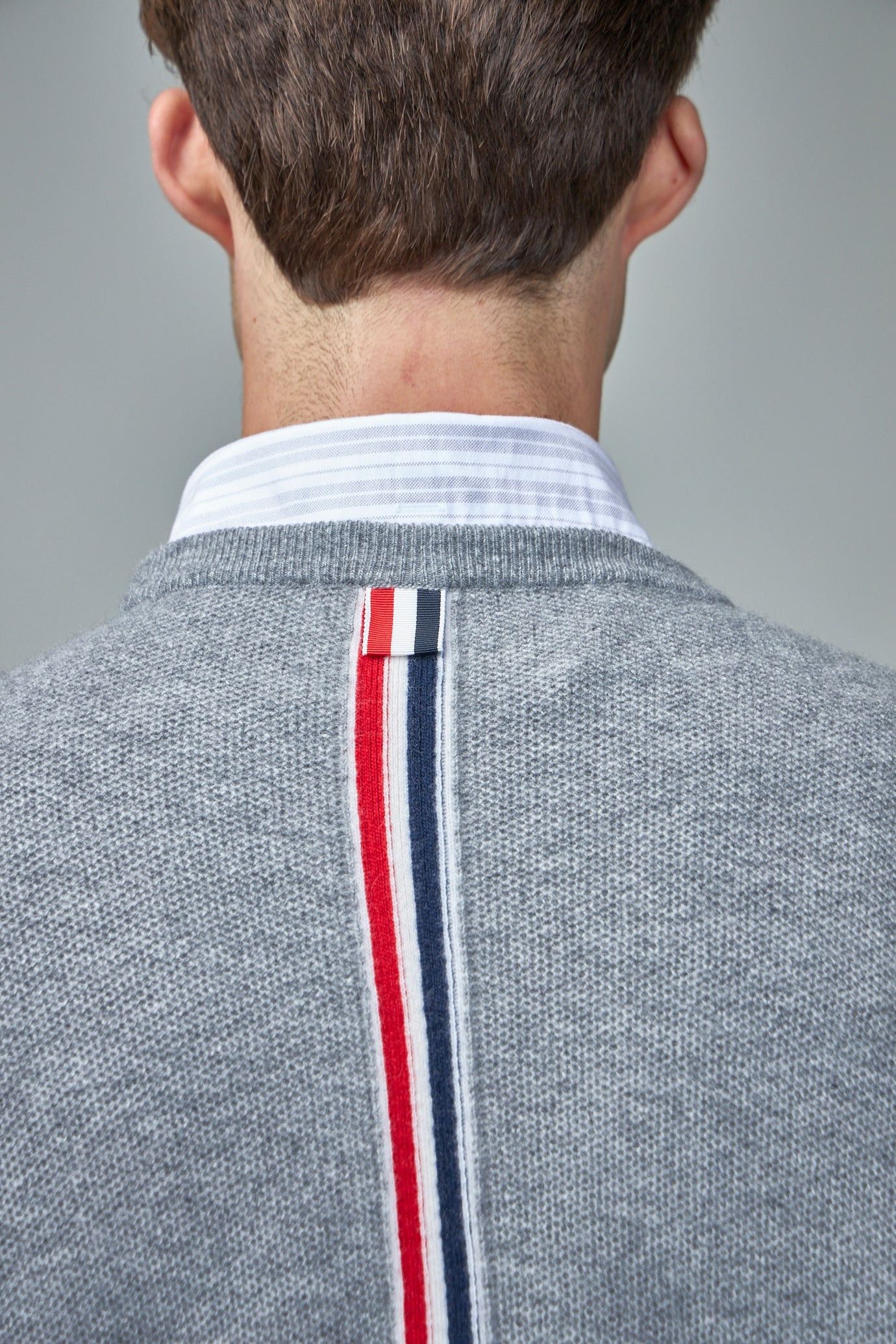 Thom Browne o1s22i1n1124 Crewneck Pullover in Grey Size US M / EU 48-50 / 2 - 4 Thumbnail