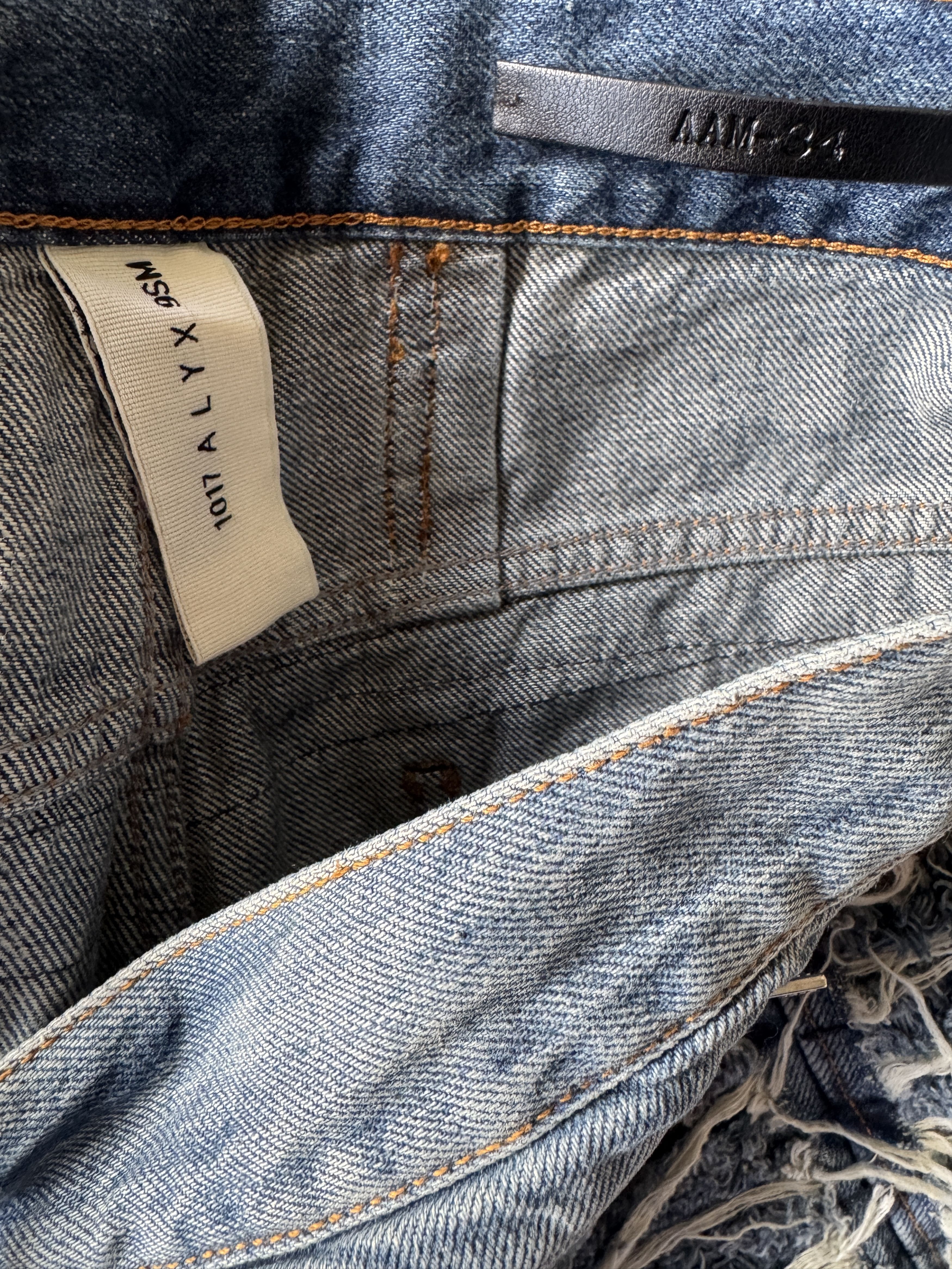 1017 ALYX 9SM × Blackmeans Distressed Shredded Blackmeans x Alyx Pants Size US 34 / EU 50 - 22 Thumbnail