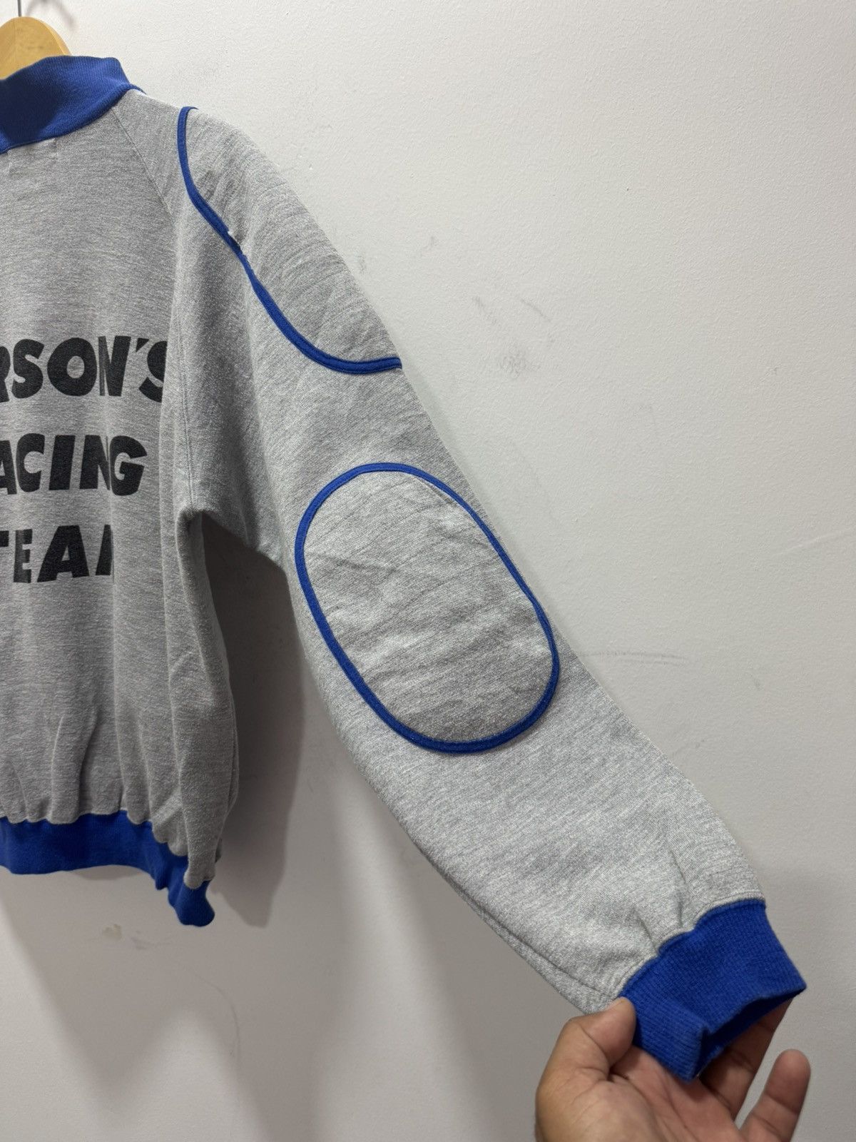 PERSON'S VINTAGE PERSON’S RACING TEAM HALF ZIP SWEATER Size US S / EU 44-46 / 1 - 6 Thumbnail