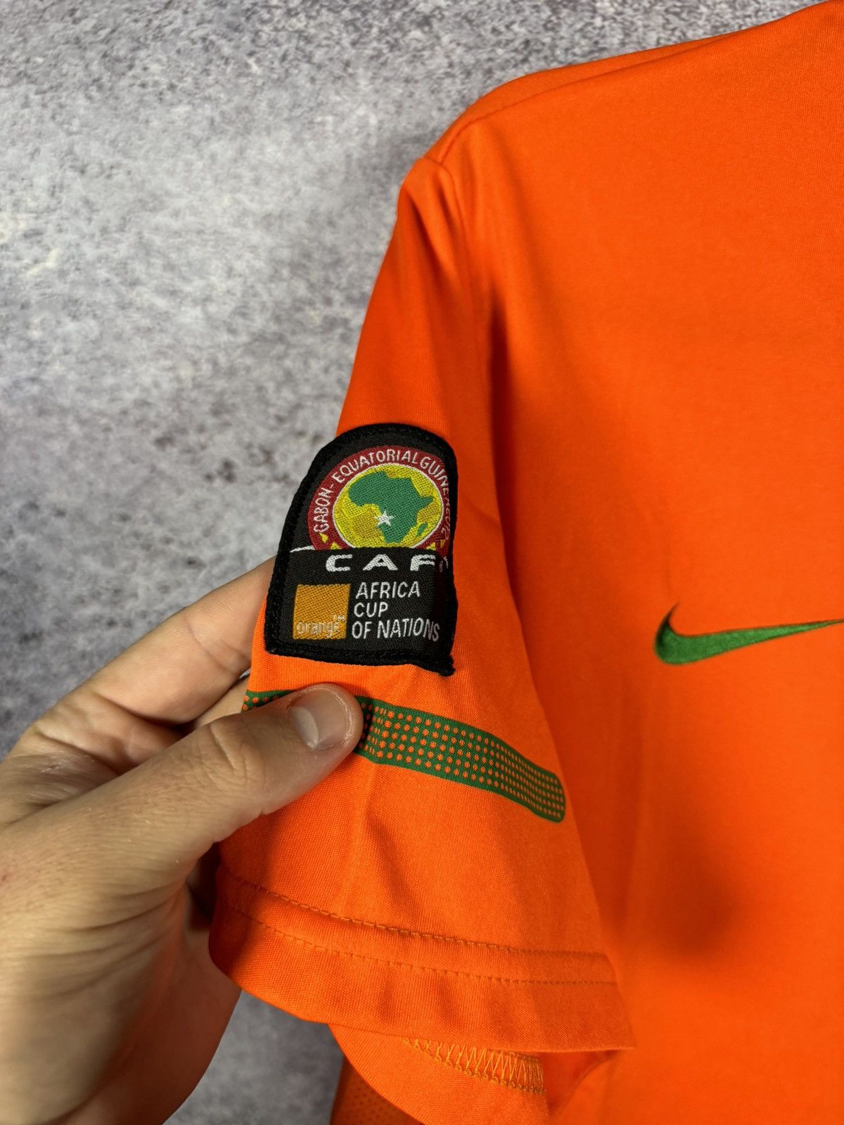 Nike × Vintage Vintage Zambia 2011 Nike Fan Soccer Jersey Blokcore Medium Size US M / EU 48-50 / 2 - 6 Thumbnail