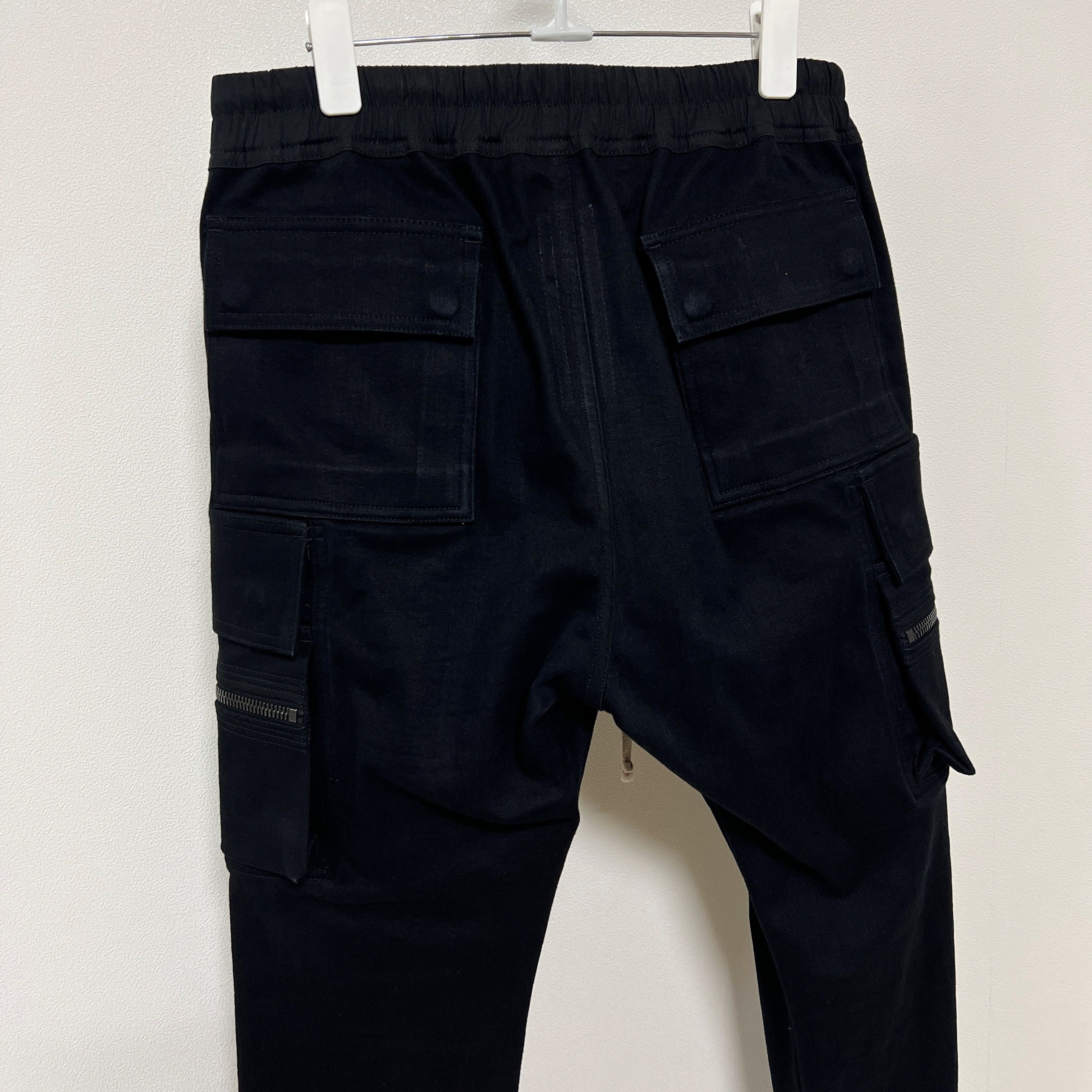 Rick Owens Rick Owens FW16 "MASTODON" Cargo Jogger Pants Black Size US 36 / EU 52 - 6 Thumbnail