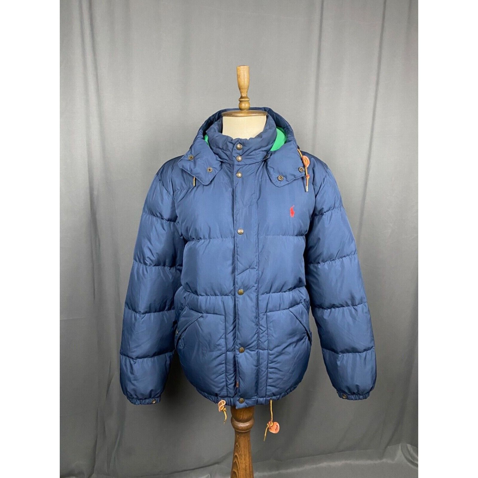 Ralph Lauren Polo Ralph Lauren VTG Men's Blue Down Insulated Puffer Jacke Size US L / EU 52-54 / 3 - 4 Thumbnail