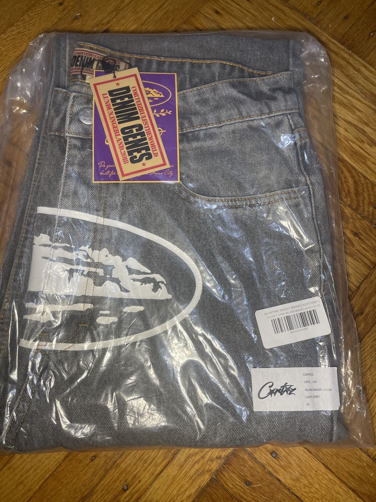 Corteiz Corteiz Island Light Grey Baggy Jeans Size US 30 / EU 46 - 3 Thumbnail