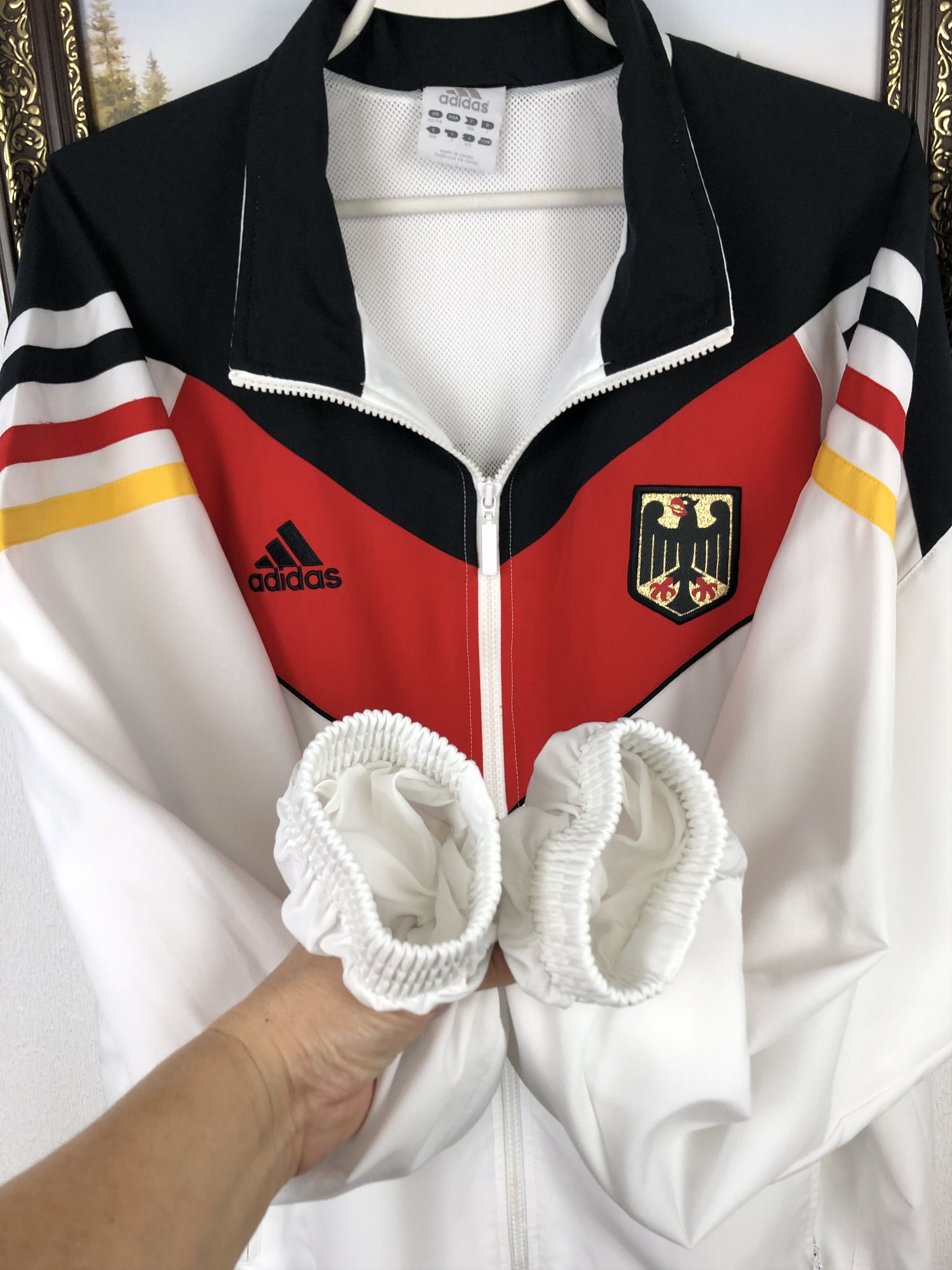 Adidas × Vintage Vintage Adidas Germany Olympics Seul Jacket Mens Track Top Size US L / EU 52-54 / 3 - 5 Thumbnail