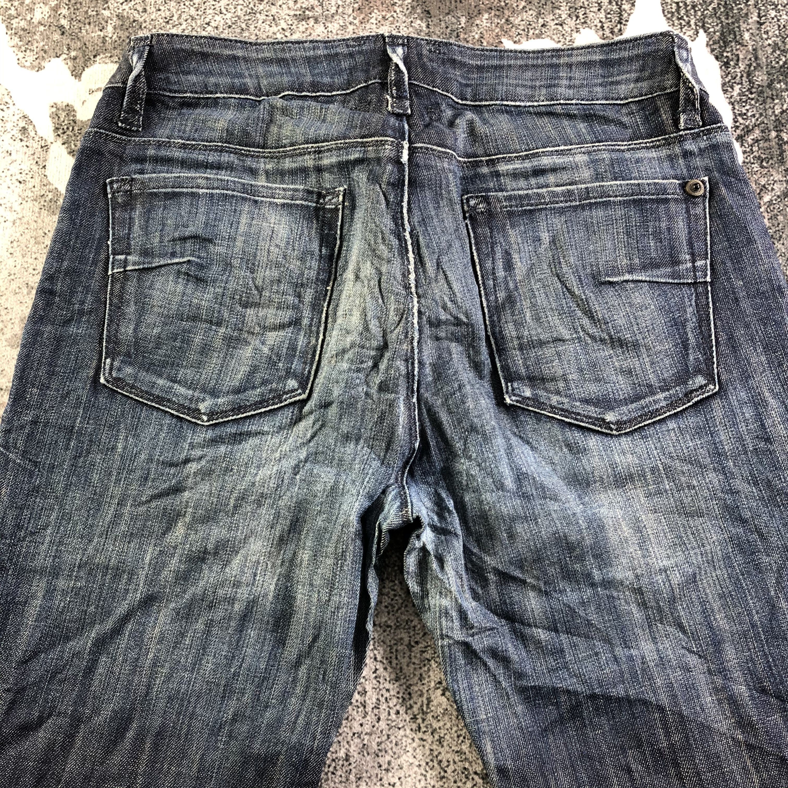 Japanese Brand Neo LA Jeans Dark Wash Denim KJ2971 Size US 31 - 4 Thumbnail