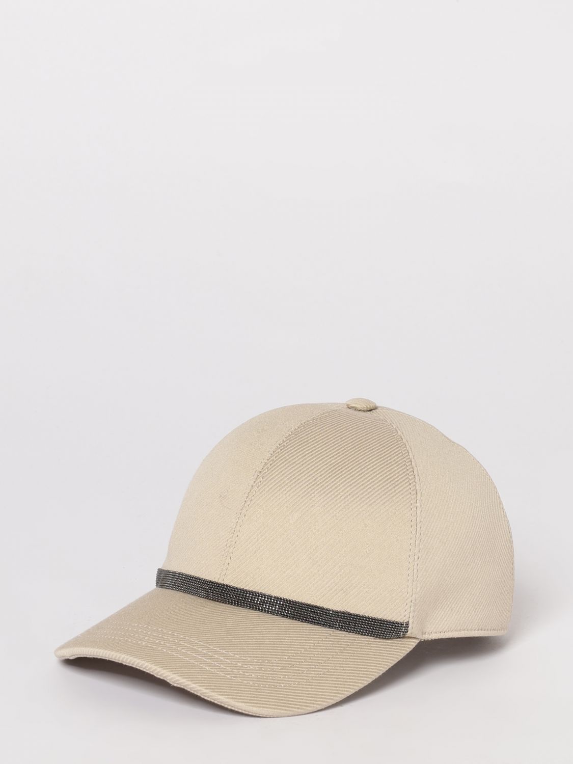 Brunello Cucinelli Brunello Cucinelli Hat Woman Beige Size ONE SIZE - 1 Thumbnail