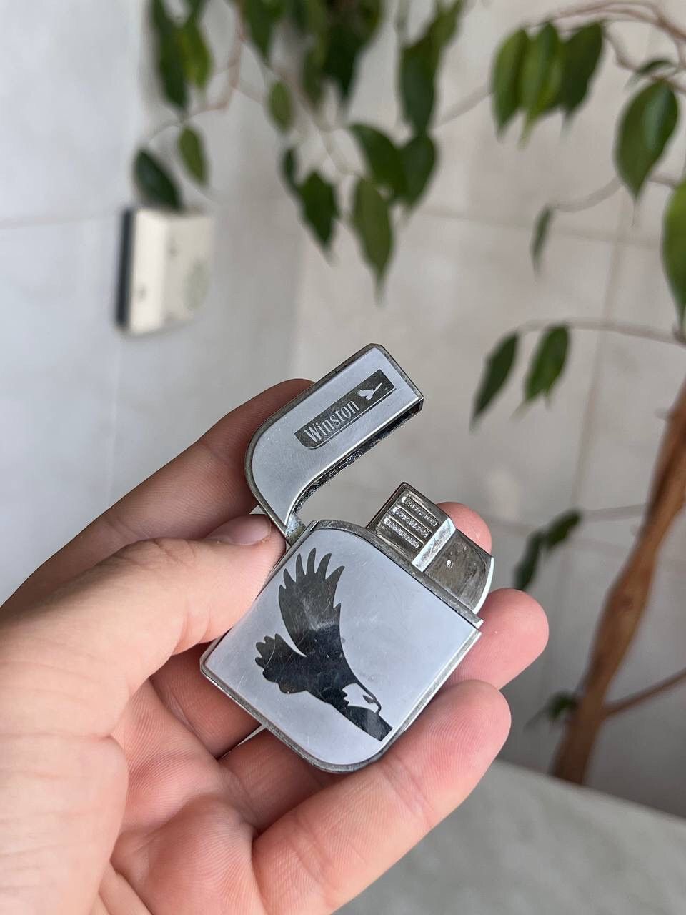 Marlboro × Vintage Y2K ELEGANCE WINSTON METAL FUTURISTIC LIGHTER PUNK Size ONE SIZE - 5 Thumbnail