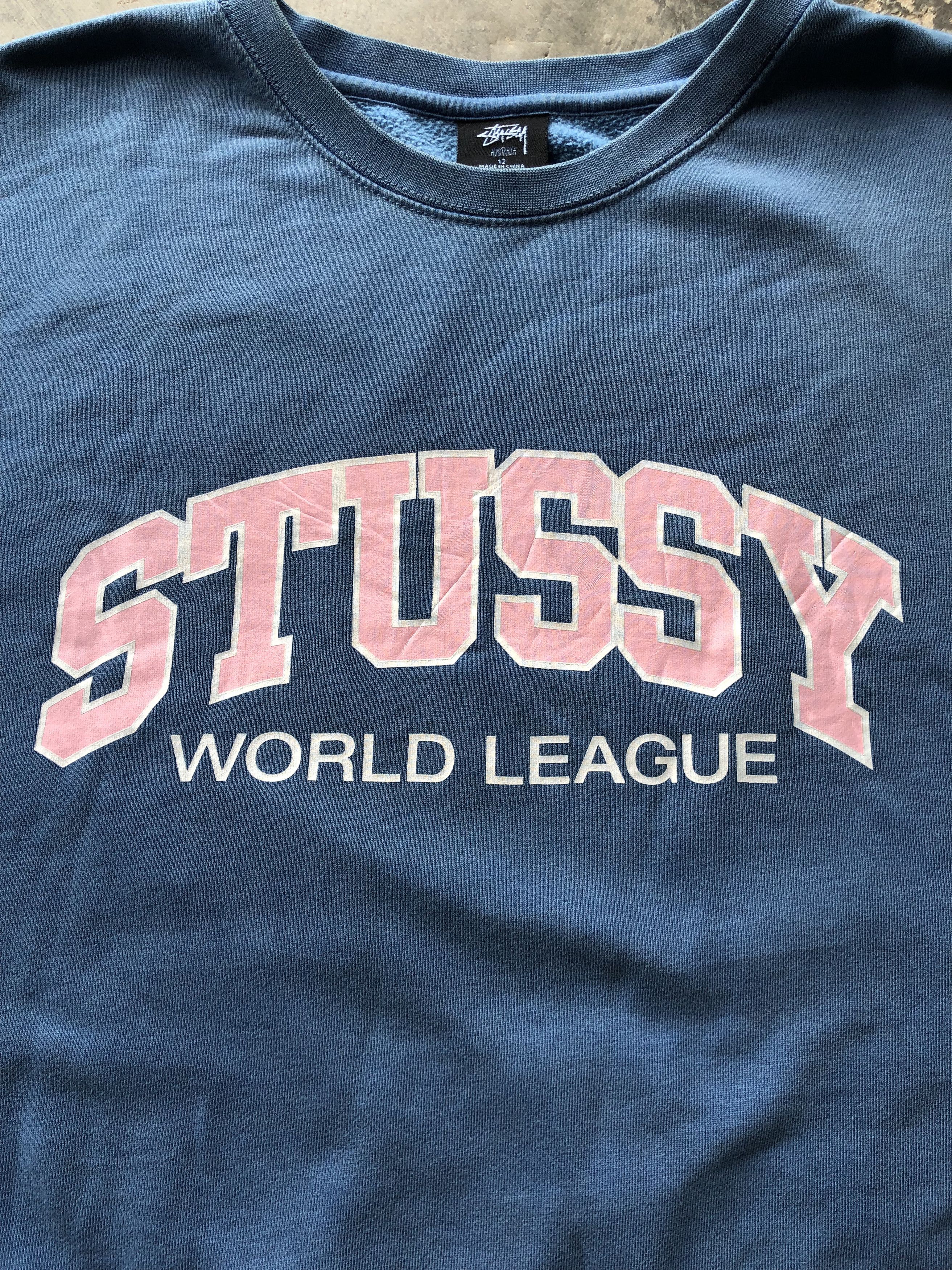 Stussy Stussy World League Crewneck Australia Size US XL / EU 56 / 4 - 2 Thumbnail