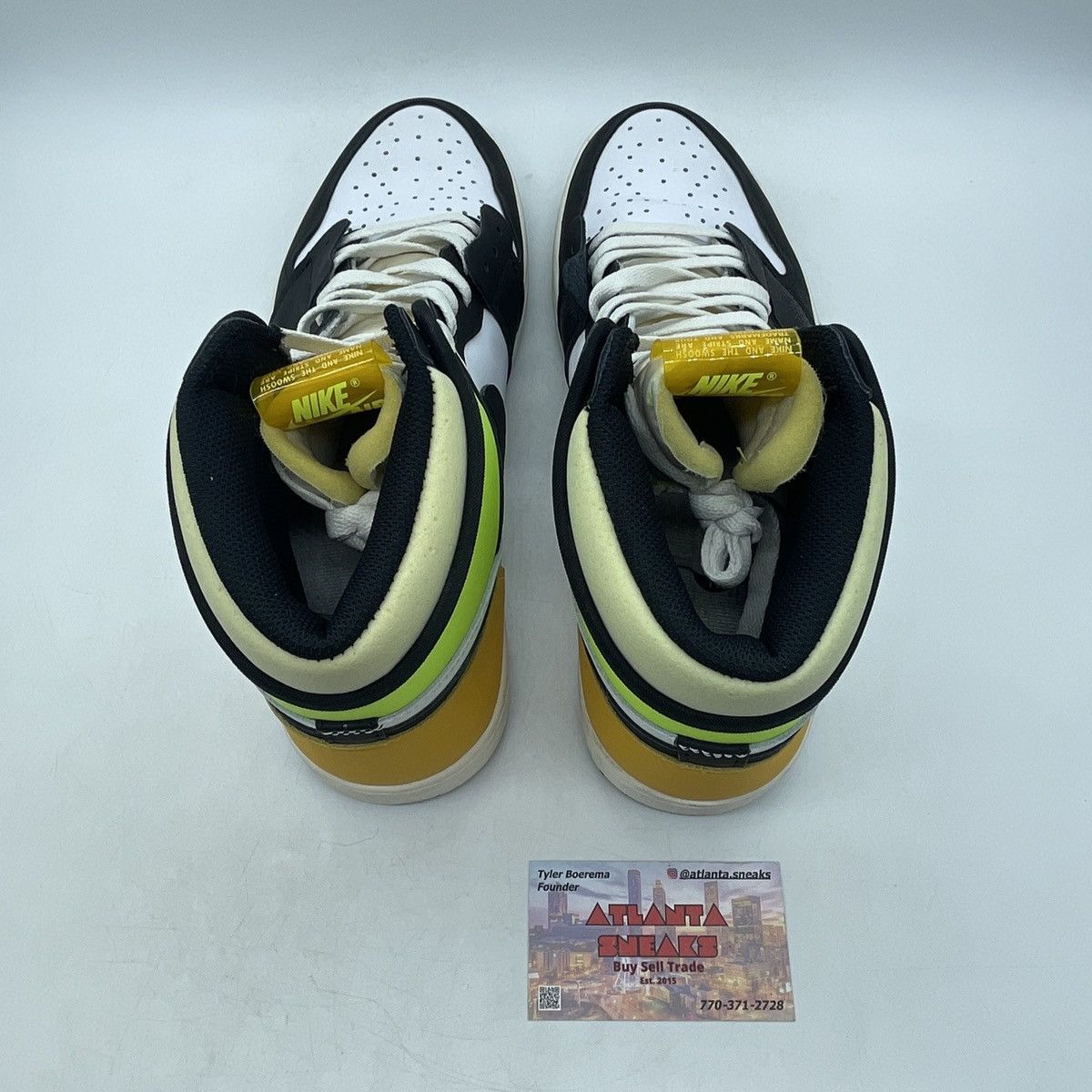 Jordan Brand Air Jordan 1 high volt gold Size US 11 / EU 44 - 6 Thumbnail